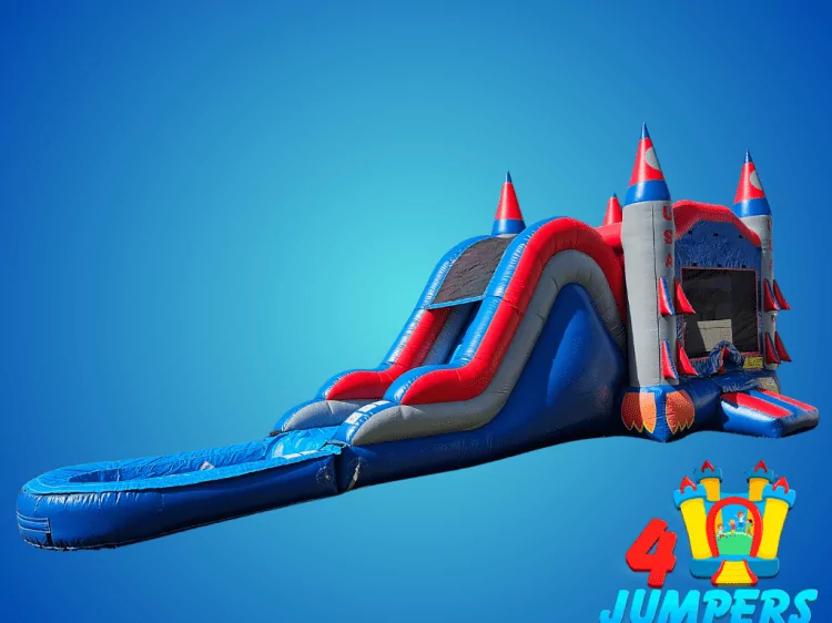 bounce house water slide in  Wimauma