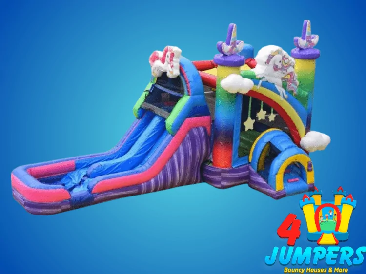 bounce house water slide in  Wimauma